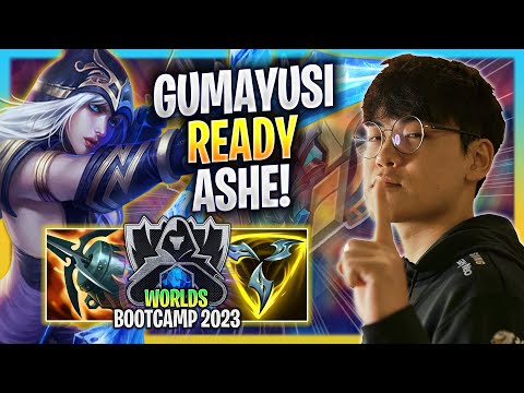 GUMAYUSI IS READY TO PLAY ASHE! - T1 Gumayusi Plays Ashe ADC vs Lucian! | Bootcamp 2023