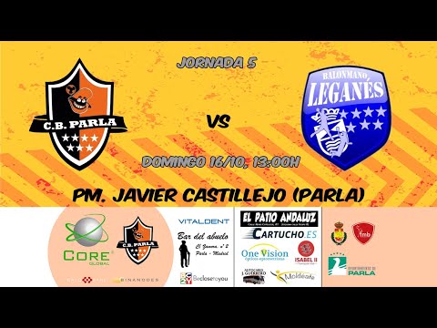 5ª Jornada DHPlataFem Core Global BM Parla 🆚  BM Leganés el 16/10/22 - 13:00 en el P.M.Castillejo