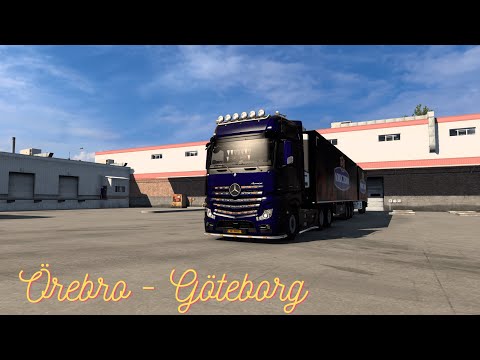 Realistic Truck Driving | Örebro to Göteborg | Euro Truck Simulator 2