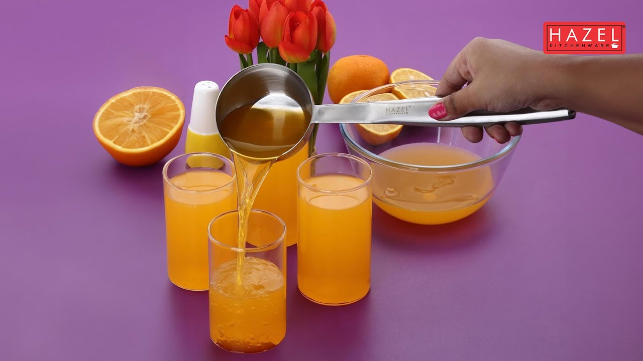 Stainless Steel Large Ladle/Doya - 280 ML video