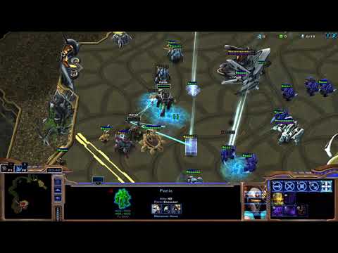 StarCraft 2 Arcade Eliminate The Purifer Warden
