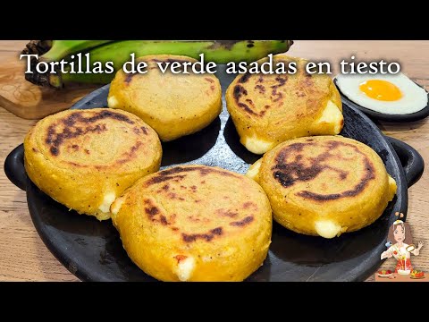 ‼️Mi secreto para preparar las mejores TORTILLAS DE VERDE ASADAS EN TIESTO‼️🇪🇨🥰