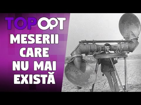 Meserii care astazi nu mai exista
