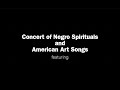 03-21-22 || Dr. Oral Moses: Concert of Negro Spirituals and American Art Songs