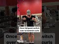 Killer Dumbbell Bicep Burnout || TRY THIS NOW #SHORTS