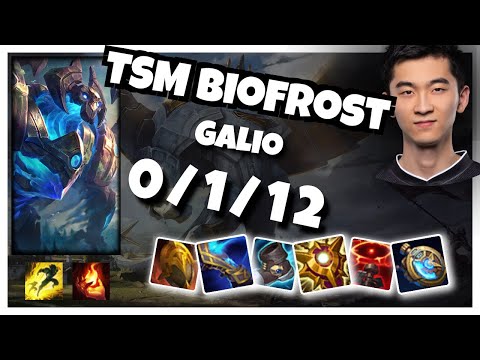 Galio Support 11.1 Challenger Gameplay Replay - S11 (0/1/12) - NA