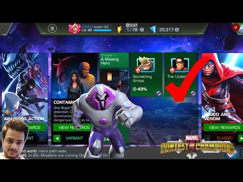 VARIANT CONTAMINATION CH 1.2 (The Underbelly) | MARVEL CONTEST OF CHAMPIONS IN HINDI |