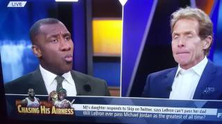Shannon Sharpe lying for LeBron James's legacy!