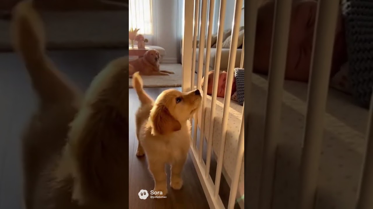 赤ちゃんと一緒に寝たいんですけど| #shorts #animals #baby