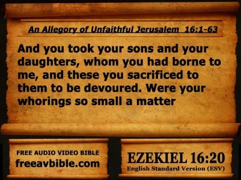 Holy Bible Book 33  Ezekiel 1-48, ESV