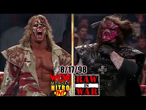WCW Nitro vs. WWF RAW - August 17, 1998 Full Breakdown - Ultimate Warrior Debut - Austin/Kane/Taker