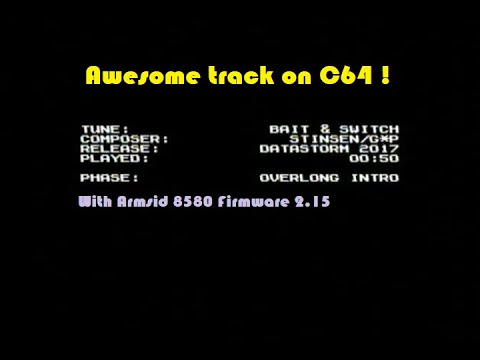 C64 - One of the best music of Stinsen ! Awesome Track !!! With Armsid 8580 Firmware 2.15