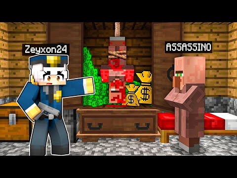 Ho TROVATO un ASSASINO nel MIO VILLAGGIO - Minecraft