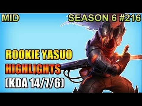 iG Rookie - Yasuo vs Lissandra - Mid - Patch 6.7 - KR SoloQueue Replay Highlights (March 17th 2016)
