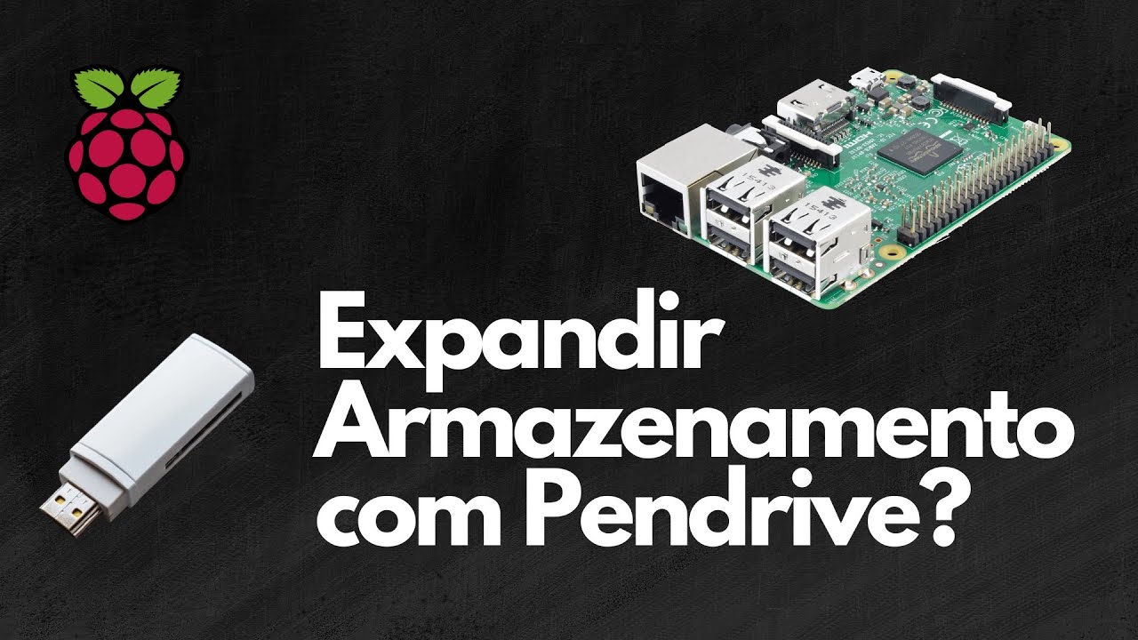 Como Expandir a Memória do Raspberry Pi com um Pendrive