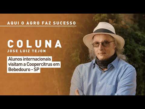 Aqui o Agro Faz Sucesso: Alunos internacionais visitam a Coopercitrus em Bebedouro - SP