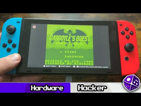 Gargoyle's Quest | Gargoyle's Quest trilogy is under rated | Nintendo Switch handheld gameplay