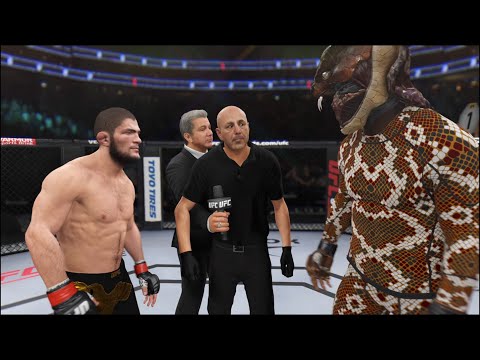 Khabib vs. King Cobra - EA Sports UFC 4 - Eagle Fights 🦅