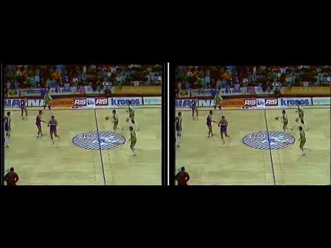 ZALGIRIS KAUNAS OFF BALL SCREEN/WINNERS CUP QUARTERFINAL 1987/88