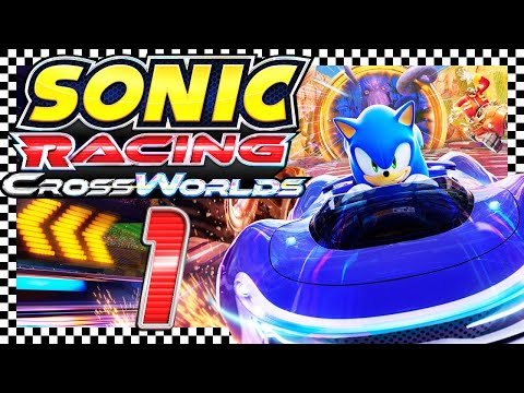SONIC RACING: CROSSWORLDS # 01 🌀 Donpa-Grand-Prix mit Sonic!