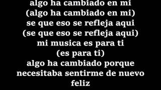 algo ha cambiado - letra / porta / lyric