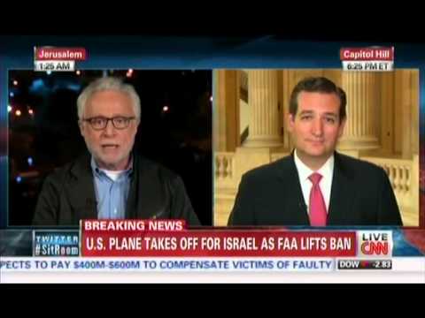 Sen. Cruz: We Still Need to Know why the FAA Shut Down Flights to Israel