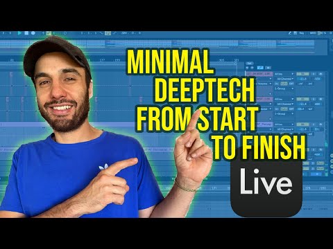 Creating a Minimal Deep Tech Track from Start to Finish in Ableton Live