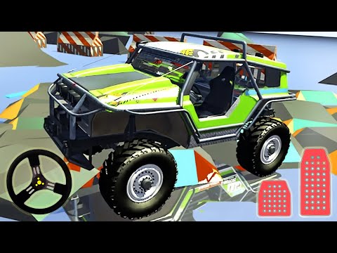 Project 4x4 Offroad Monster Truck Driving - 4x4 Extreme Rally Game | Android Gameplay