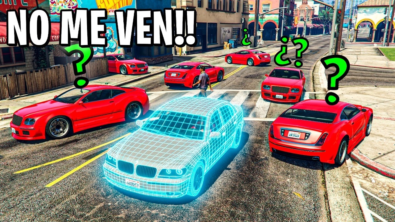 Tengo que COMPORTARME como un NPC para GANAR! AYUDA!! - GTA 5 ONLINE