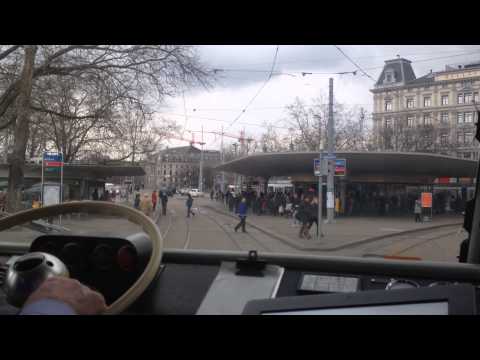 VBZ Zürich Tram | Museumslinie 21: Rehalp - Hauptbahnhof | SIG/SWS Be 4/6 'Mirage'