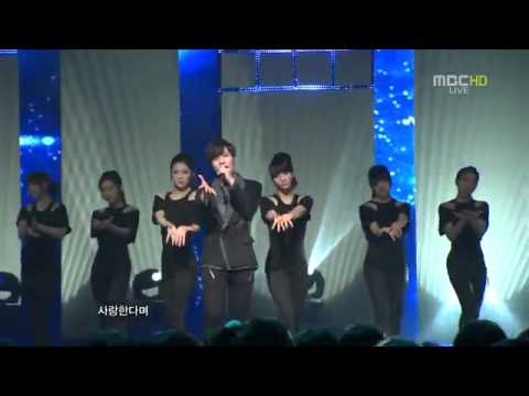 110416 Lee Hyun ft  Mighty Mouth   Although You Said So~Music Core