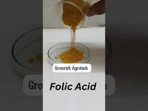 Folic Acid Powder, Grade Standard: BP, 99%