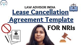 Lease Cancellation Agreement Template for NRI