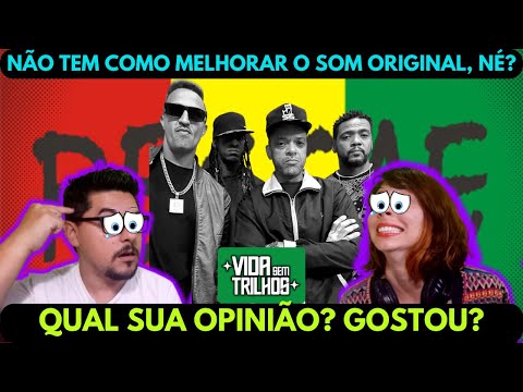 Roqueiros Reagindo a Racionais MC's - Jesus Chorou Versão Reggae - React Vida Sem Trilhos