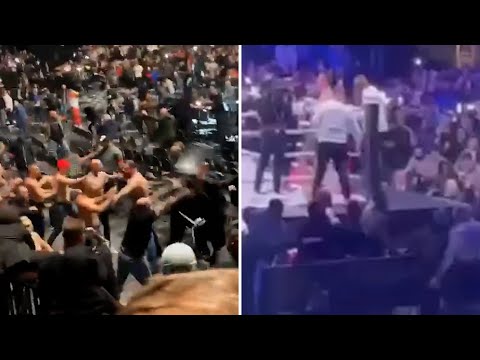 WIELKA AWANTURA NA TRYBUNACH! WALKA ARKADIUSZA WRZOSKA Z BADREM HARIM PRZERWANA PRZEZ KIBICÓW