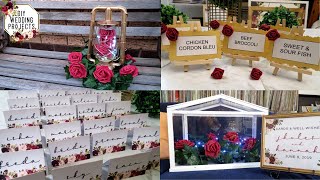 DIY WEDDING | WISHING WELL | TABLE CENTREPIECE | TABLE NAME CARD