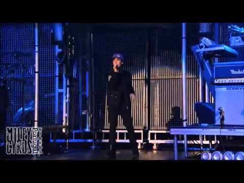'Overboard' HD  3D   Miley Cyrus  Justin Bieber live at ao vivo no Madison Square Garden