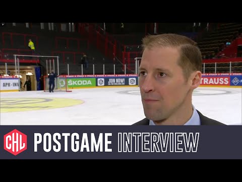 Postgame interview Frölunda Gothenburg – Rögle Ängelholm