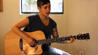 How to play "Talkin Like You (Two Tall Mountains)" by Connie Converse on guitar - Jen Trani