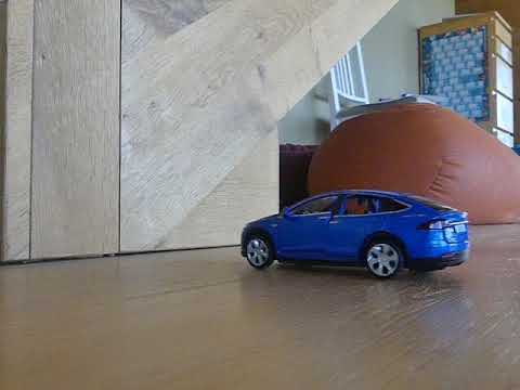 Tesla Model X homemade crash test
