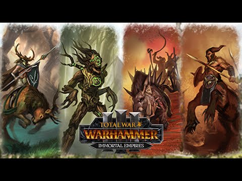 Respect the Classics - Wood Elves vs Beastmen // Total War: WARHAMMER 3