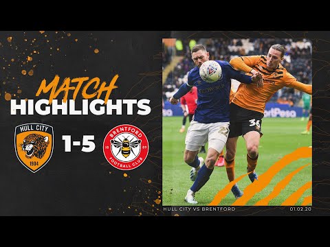 Hull City 1-5 Brentford | Highlights | Sky Bet Championship