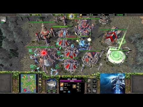 【猥琐型态】魔兽争霸大帝解说 LawLiet vs TeRRoR CH