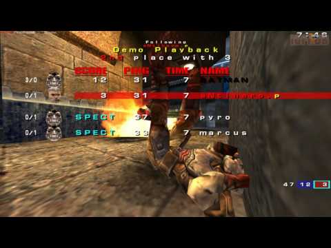 Quake 3 OSP: aNtihero vs Batman hub3aeroq3
