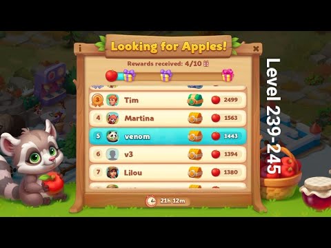 Gameplay Wildscapes Level 239-245