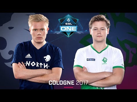 CS:GO - North vs. Heroic [Inferno] - Swiss Round 4 - ESL One Cologne 2017