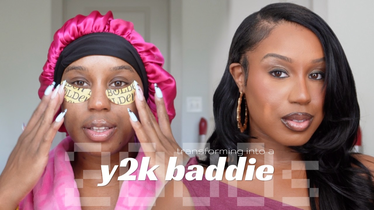 grwm: transforming into a y2k baddie! | Natasha S.