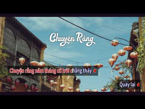 Chuyện Rằng - Thịnh Suy tone nữ | Beat Acoustic Karaoke