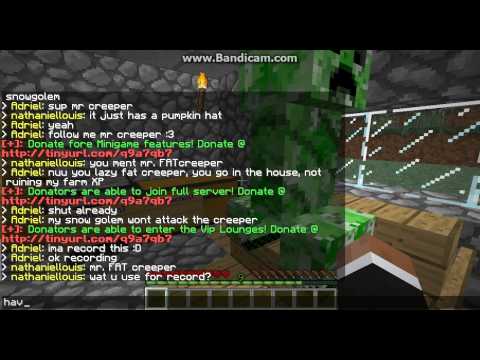 Minecraft funny moments - Mr.fat creeper the roomate