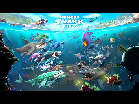 HUNGRY SHARK ALL MOVIE TRAILER SHORTS COMPILATION 5 (Hungry Shark Evolution vs Hungry Shark World)